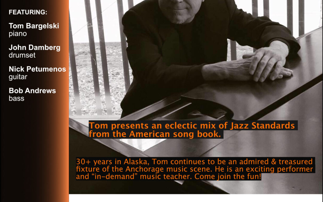 Tom Bargelski Quartet concert poster.